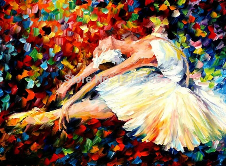 VV 100-handpainted-Oil-painting-On-Canvas-Ballet-Girl-Wall-Pictures-Paintings-High-Quality-Canvas-Wall-Art (2)