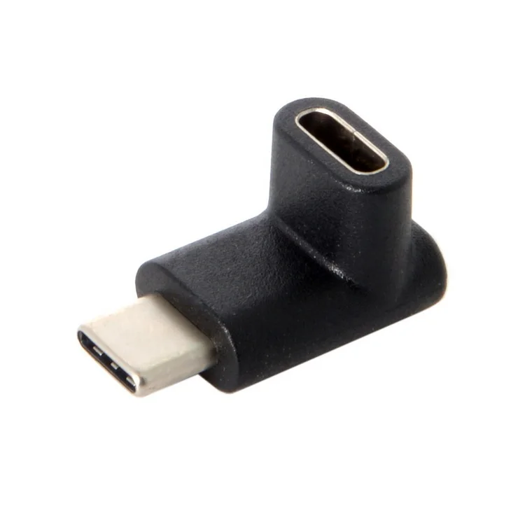 

Elbow 90 Degree Up or Down Angled Reversible USB 3.1 Type-C type c Male to Female Extension Adapter connector for Laptop & Phone