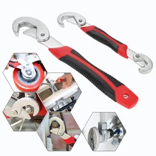2 unids Multitul Llave de Torsión Llave Universal Ajustable 9-32mm Llave Kit de Herramientas de Mano Set Snap y agarre Llave Conjunto AD1029