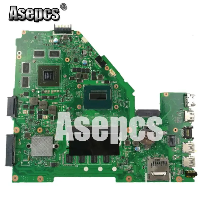 Asepcs X550JX материнская плата для ноутбука ASUS X550JX X550JF X550JD X550JK X550J X550 Тесты mainboar 4G Оперативная память I7-4720HQ GTX950M