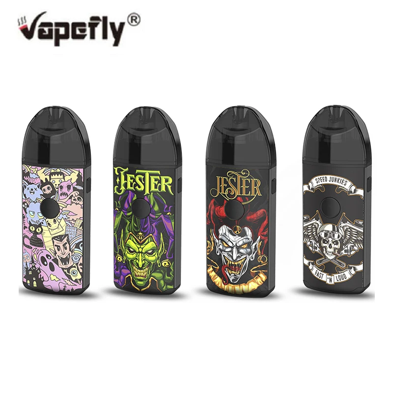 

Pre-order Vapefly Jester Pod Kit 1000mAh Jester RBA Pod Vape Kit &DIY version fit mesh coil e cigarette vape Kit pre-order