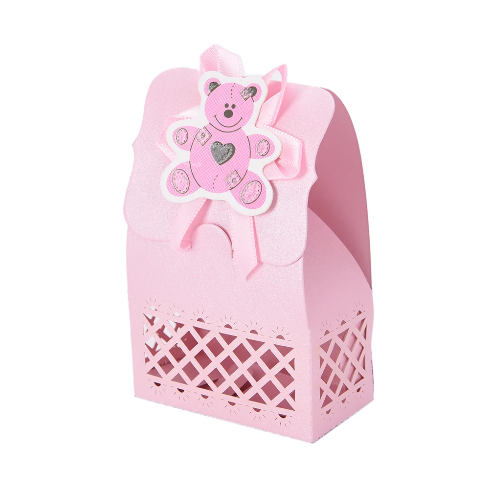 12 шт./лот Baby Shower коробка для конфет милый мальчик и девочка бумага крещение малыша подарки на день рождения сладкий мешок события вечерние Принадлежности Декор - Цвет: 8