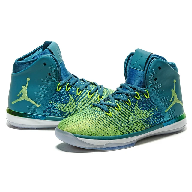 Online Shop NIKE Air Jordan XXXI AJ31 Men's Basketball Shoes Sports ... NIKE Air Jordan XXXI AJ31 Men's Basketball Shoes Sports Shoes, White and Green Brazil Rio Color 845037 325