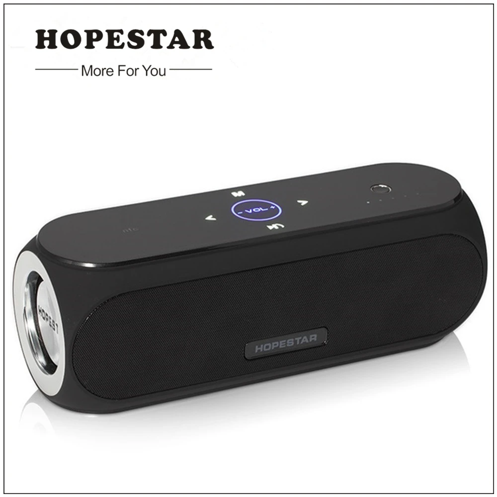 

HOPESTAR Wireless Bluetooth Portable Speaker waterproof Loudspeaker Outdoor Bass Effect Power Bank For iPhone xiaomi NFC