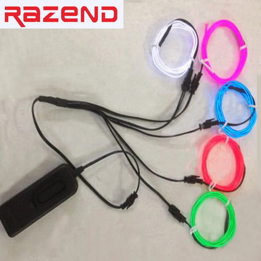 

2 pin jst Led connector 1 female to 2/ 3 / 4 / 5/ 6/ 7/ 8/ 9/ 10 male Splitter extension cable or EL Wire or EL Tape Connectors