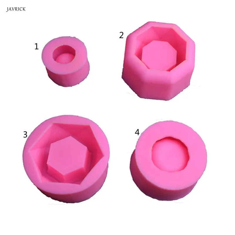 

Resin Mold Succulent Plant Flower Pot Silicone Mold Ashtray Candle Soap Bottle Mold