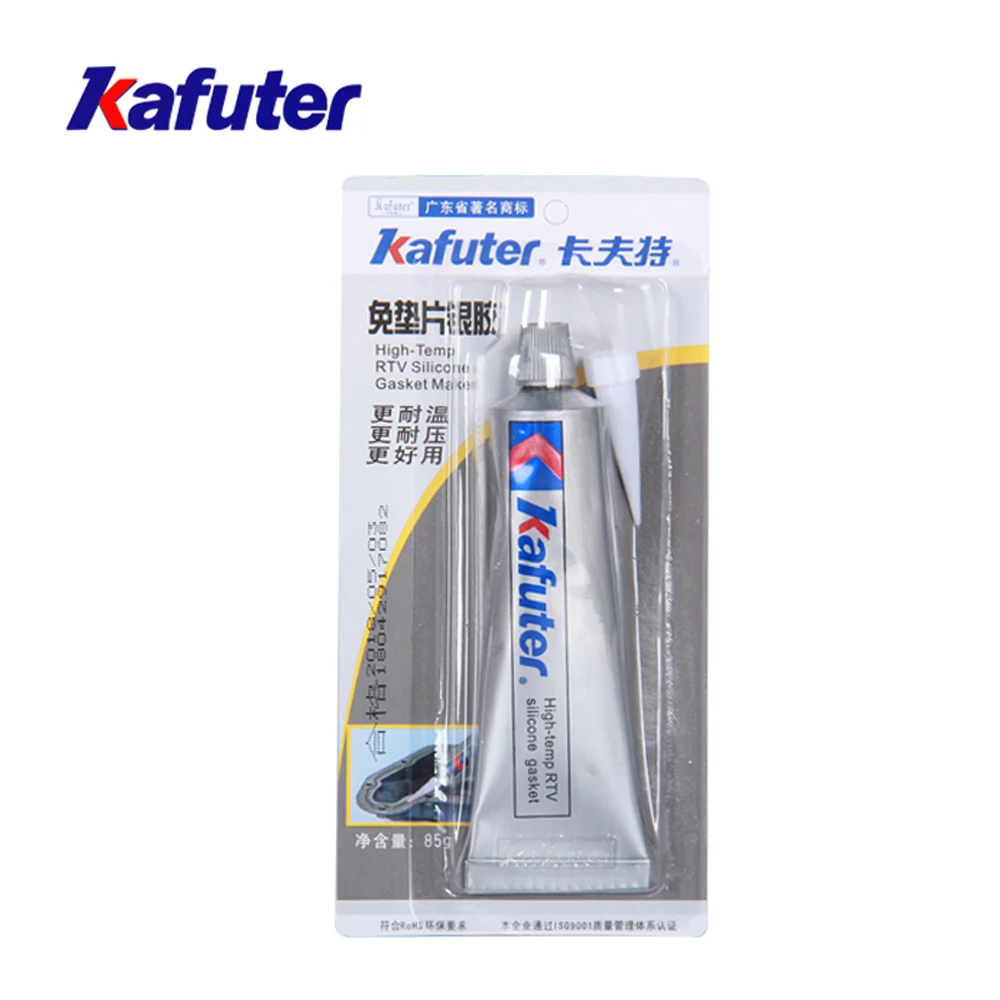

Kafuter 85g Free Of Gasket Silver Glue Sealant For Automobile Hardware Electronic Mechanical Chemical Equipment Seal Glue