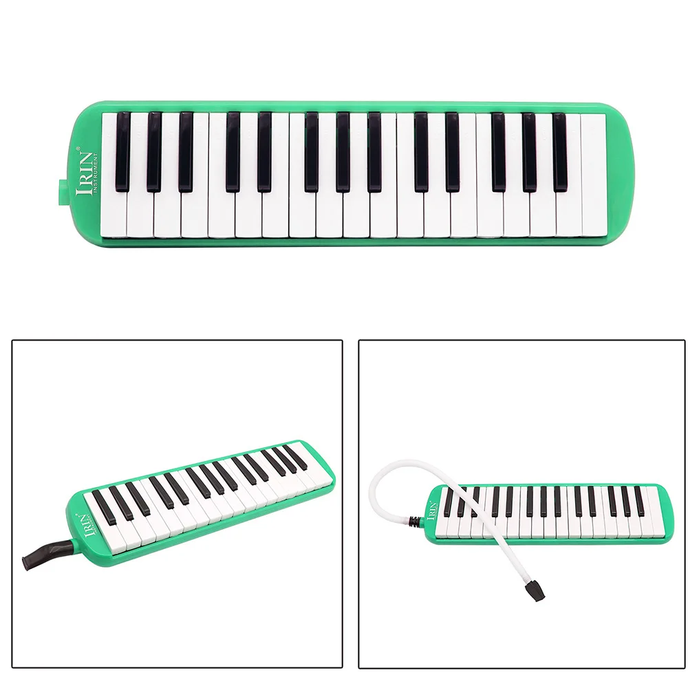 

32 Piano Keys Melodica Musical Education Instrument for Beginner Kids Children Gift with Carrying Bag Black