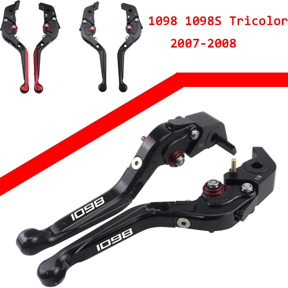 

Brake Clutch Levers for DUCATI 1098 1098S Tricolor 2007-2008 Motorbike Adjustable Folding Extendable Motorcycle Levers