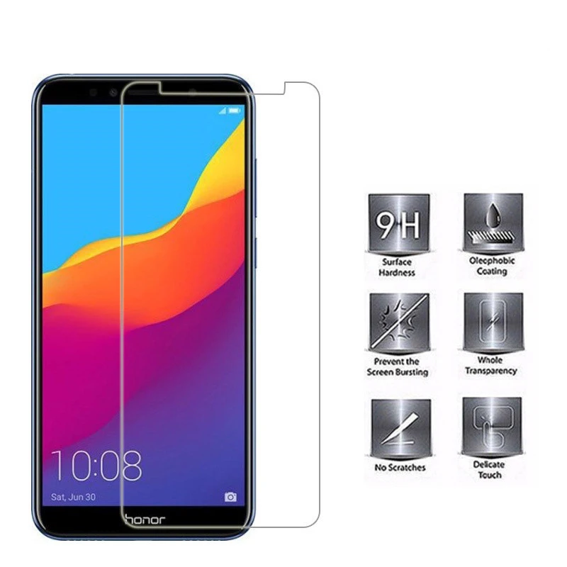 2PCS-Screen-Protector-Glass-Huawei-Y6-2018-Tempered-Glass-For-Huawei-Y6-2018-Glass-Anti-Scratch