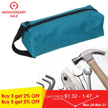 

Multifunctional Tool Bag Case Waterproof Oxford Canvas Storage Organizer Holder Instrument Case for Small Metal Tools Bags