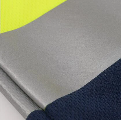 Hi Viz Safety Work polo shirt work polo shirt reflective High Visibility Long Sleeve Polo workwear Shirt