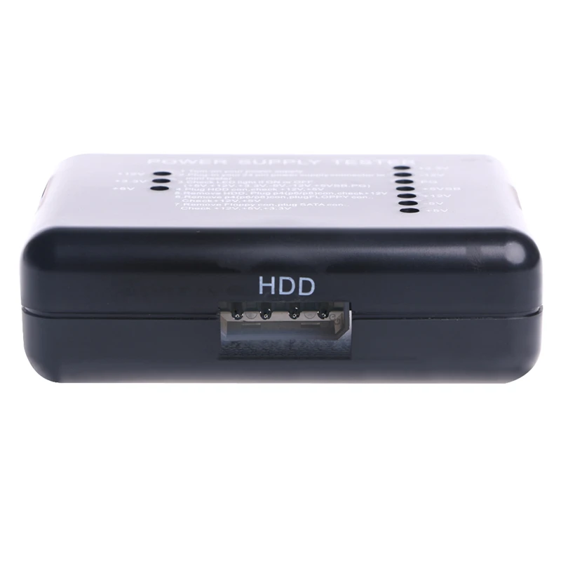 أسود PC 20 24 دبوس PSU ATX ساتا هد امدادات الطاقة فاحص