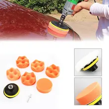 Vehemo " Оранжевая Автомобильная полировальная губка подушка для полировки автомобиля Инструменты Авто Воском Губка для мытья тканевые салфетки прочное обслуживание