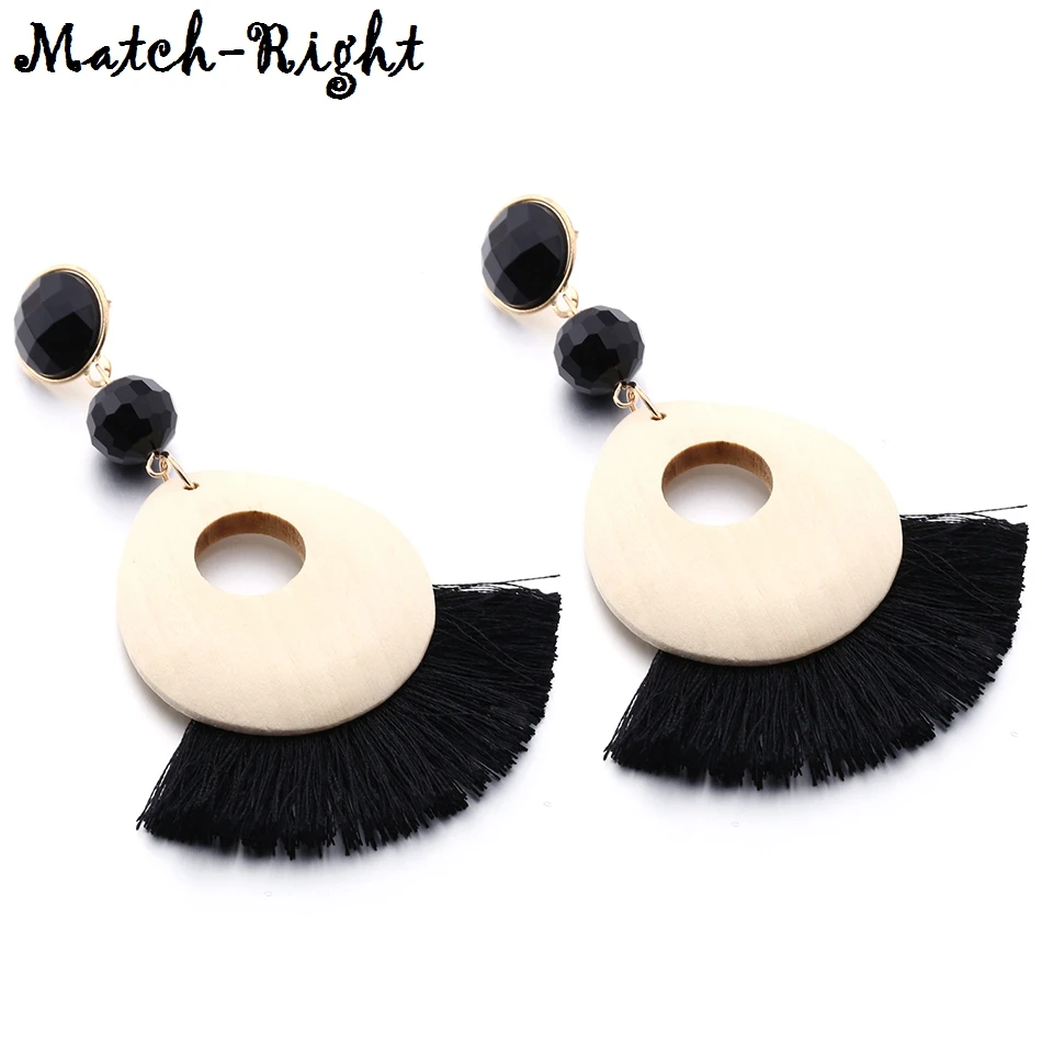 

Match-Right Trendy Earrings for Women/Long/Hanging/Dangle/Ethnic/Tassel/Statement/Drop Earrings Pendant Jewelry female KK230