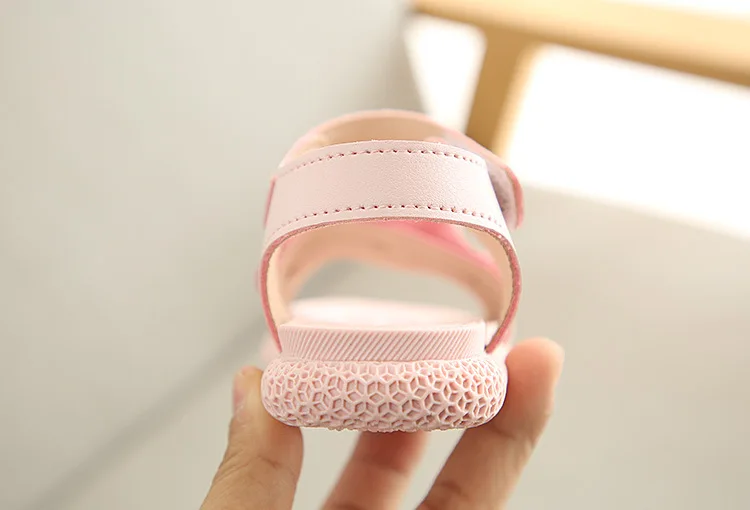 Размер 21-30 сандалии для девочек белые детские летние обувь детские сандалии для девочек из искусственной кожи обувь принцессы с цветком