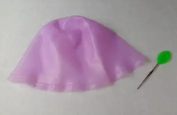 

Reusable Silicone Salon Hair Coloring Cap with Professional Frosting Tipping Cap Highlighting Dye Cap Hair Color Tools GIC-HA652