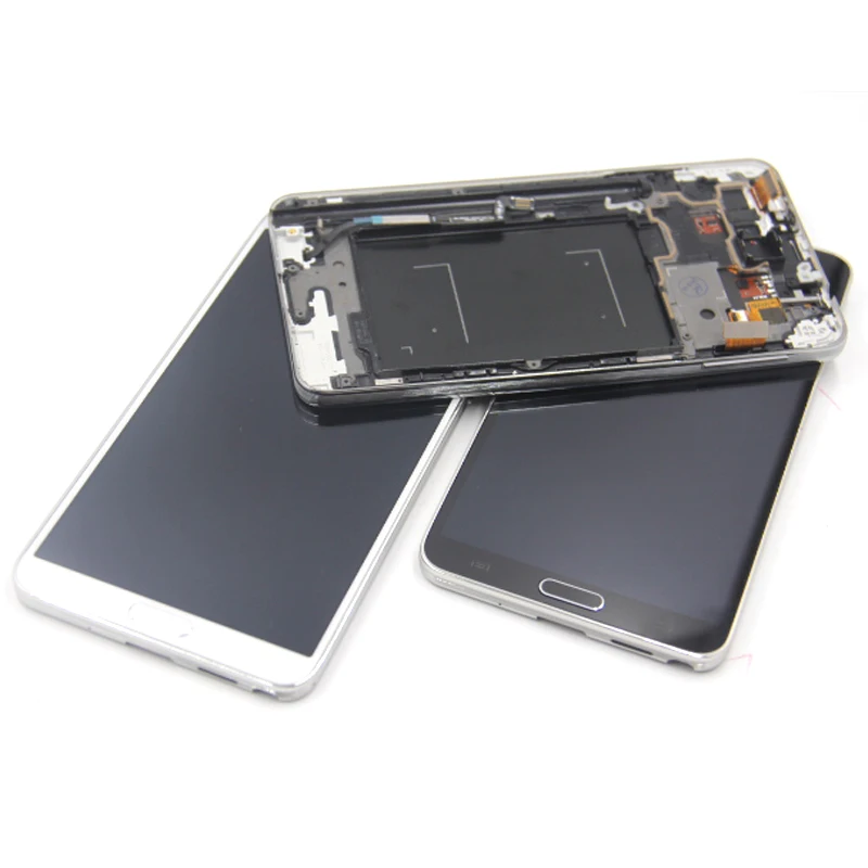 N9005 экран для Samsung Galaxy Note 3 ЖК дисплей сенсорный дигитайзер Сенсорное стекло в