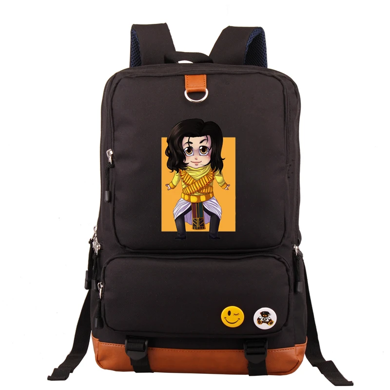 Майкл Джексон мультфильм мальчики девочки подростки школьные сумки рюкзаки сумка на плечо ткань Оксфорд рюкзак повседневный рюкзак