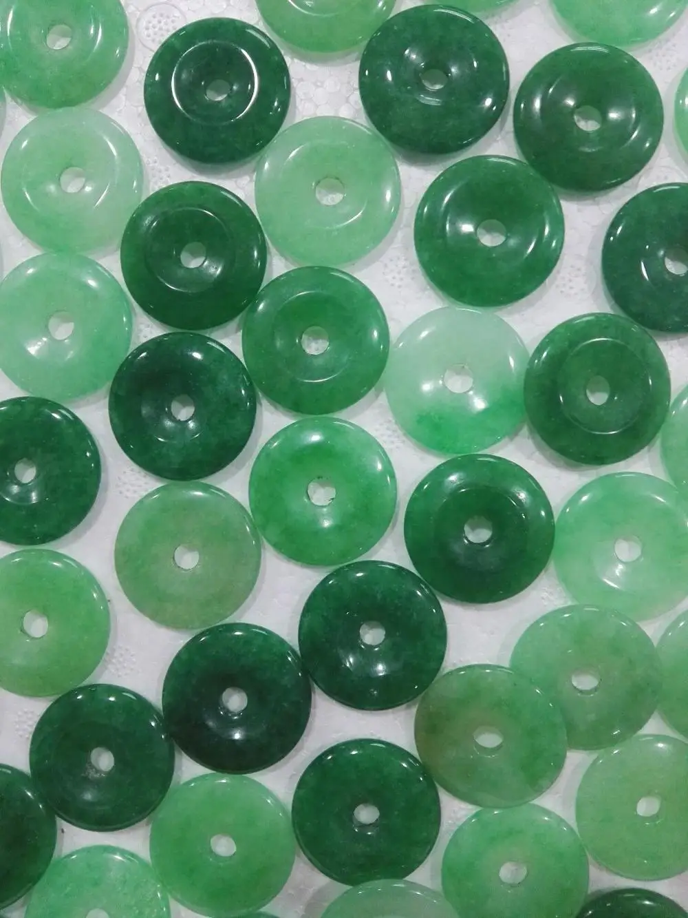 

Wholesale 5 natural Malay jade donuts