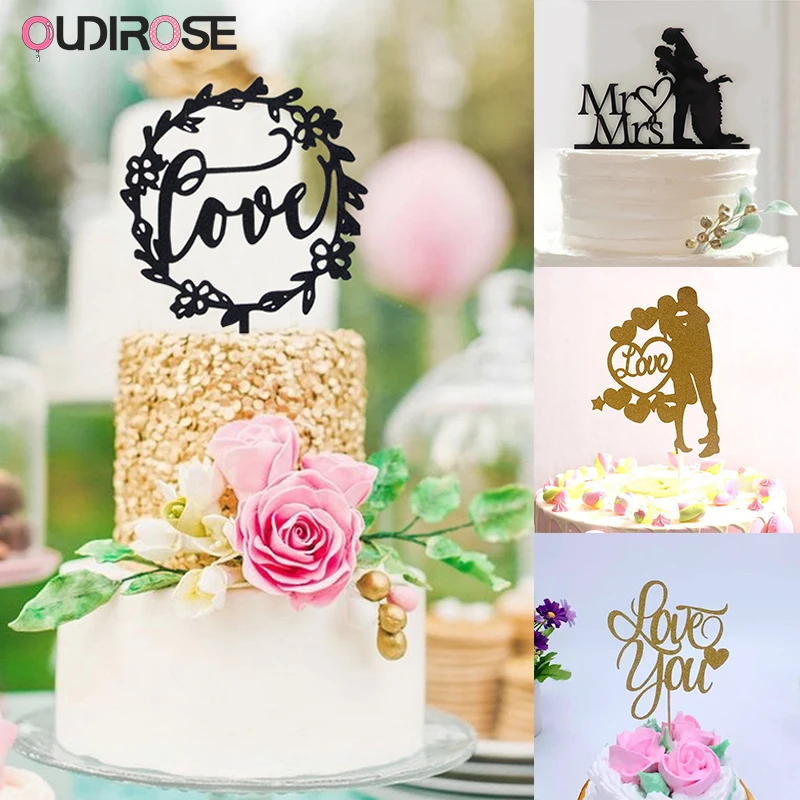 Wedding Party ~Running Groom-Game Over Sign~ Cake Topper Dark Hair on Both