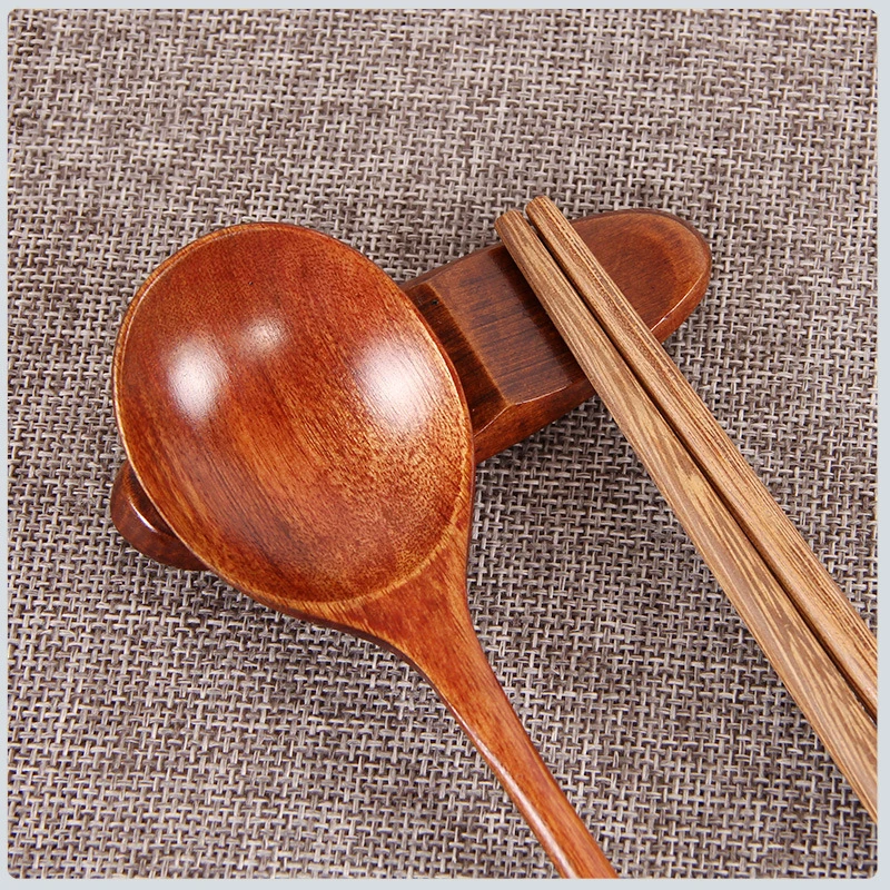 BalleenShiny 1 шт. японская эко кухонная утварь деревянный держатель для палочек Phoebe креативные декоративные палочки для еды подушка уход