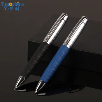 

Wholesale Metal Seamless Leather Ballpoint Pen Creative Advertising Gift Ball Pen Custom LOGO Ballpoint Pen for Writing P710