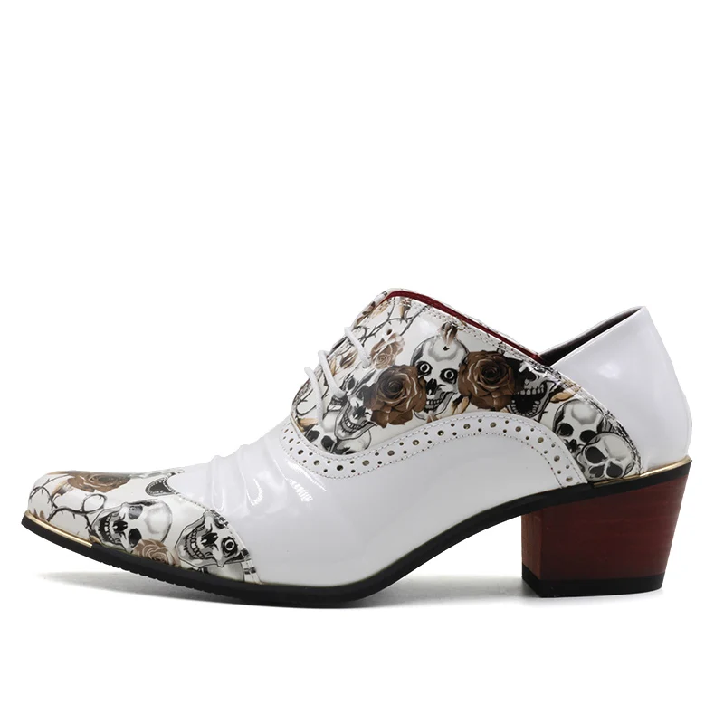 Мужские туфли оксфорды на высоком каблуке с острым носком шнуровке|footwear fashion|footwear