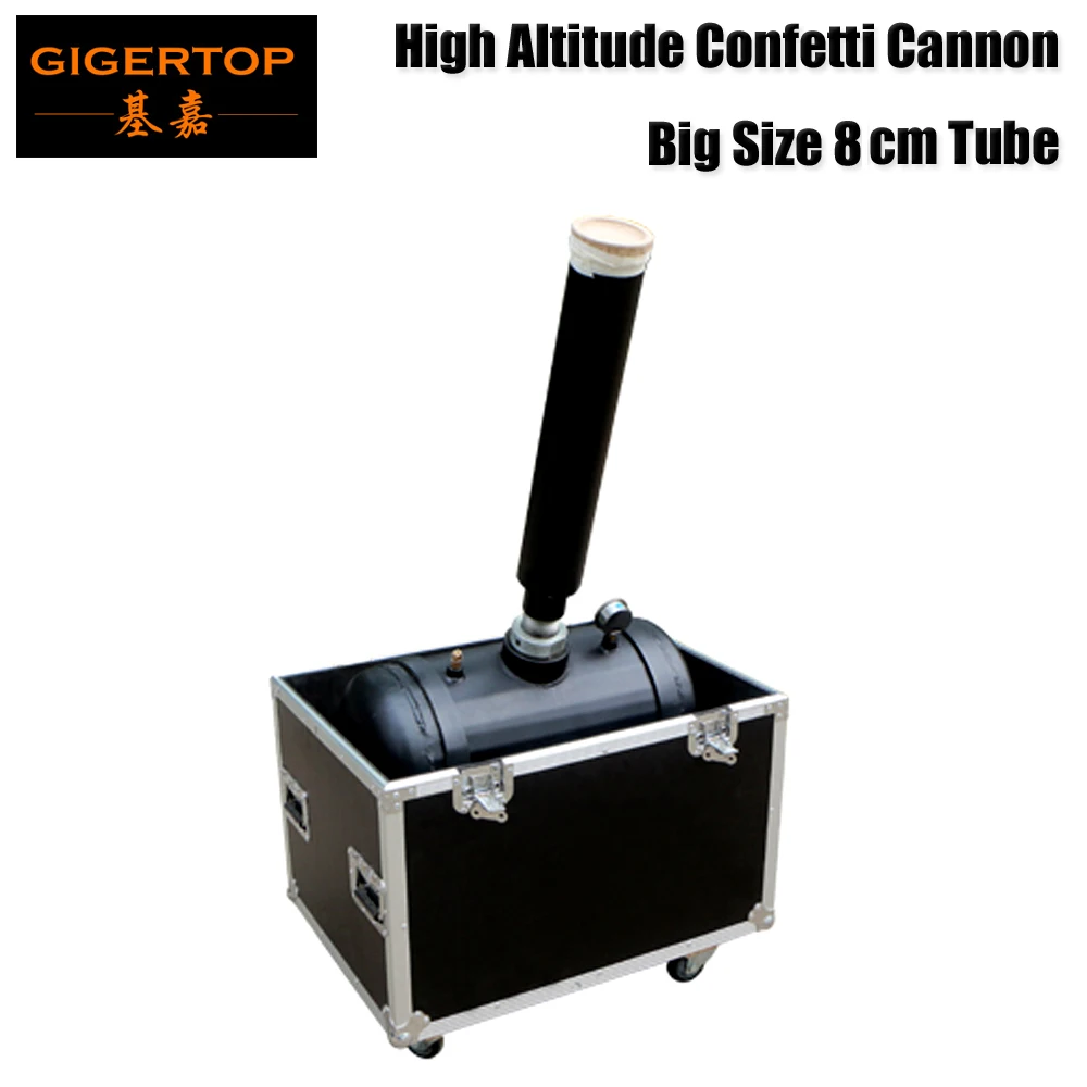 TIPTOP супер мощность 100 Вт Высокая струйная машина для конфетти cannon ручное