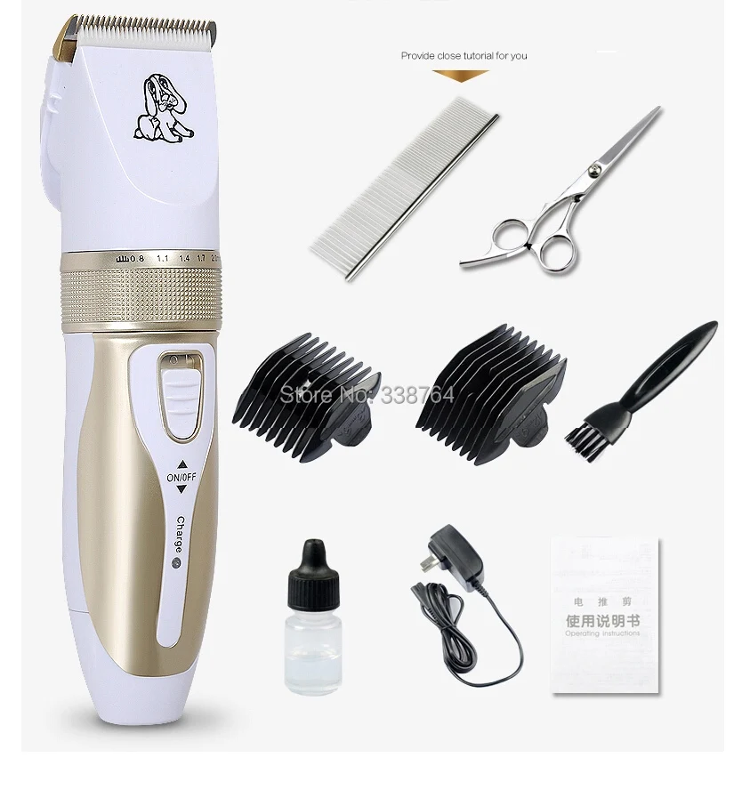 Машинка для стрижки домашних питомцев тихий электрический триммер собак и кошек