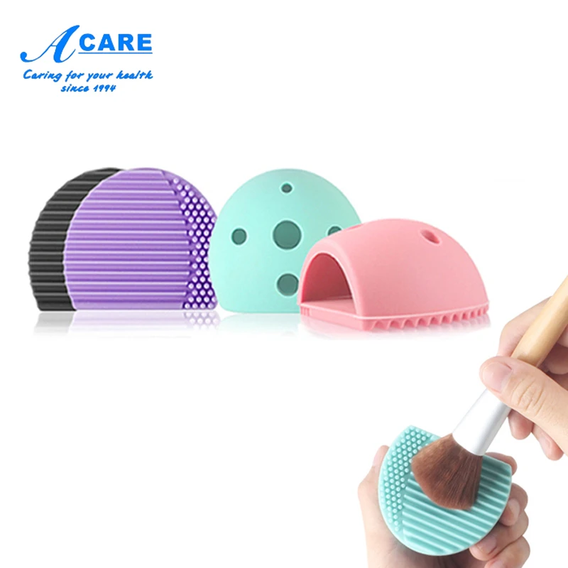 

Silicone Brush Cleanser Makeup Mat Washing Tools Hand Pad Gel Cleaning Sucker Scrubber Board Washing Cosmetic Brush Tools Newest