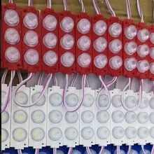 DC12V светодиодный модуль IP65 Водонепроницаемый 3030 3 светодиода модуль 3 W/модель 120 градусов для рекламируя светлую