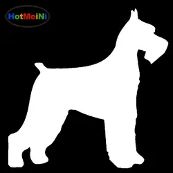 HotMeiNi озорной прекрасный семья животные гигантский шнауцер собака автомобиля Стикеры для бампера для двери, ноутбука автомобиля Декор