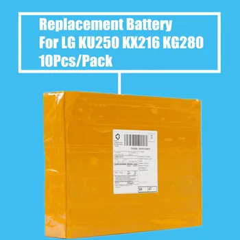 

New Arrival 10Pcs/Pack 950mah Replacement Battery For LG KU250 KG280 KF310 KX186T KX300 KX218 KX216 KX186 KX190 High Quality