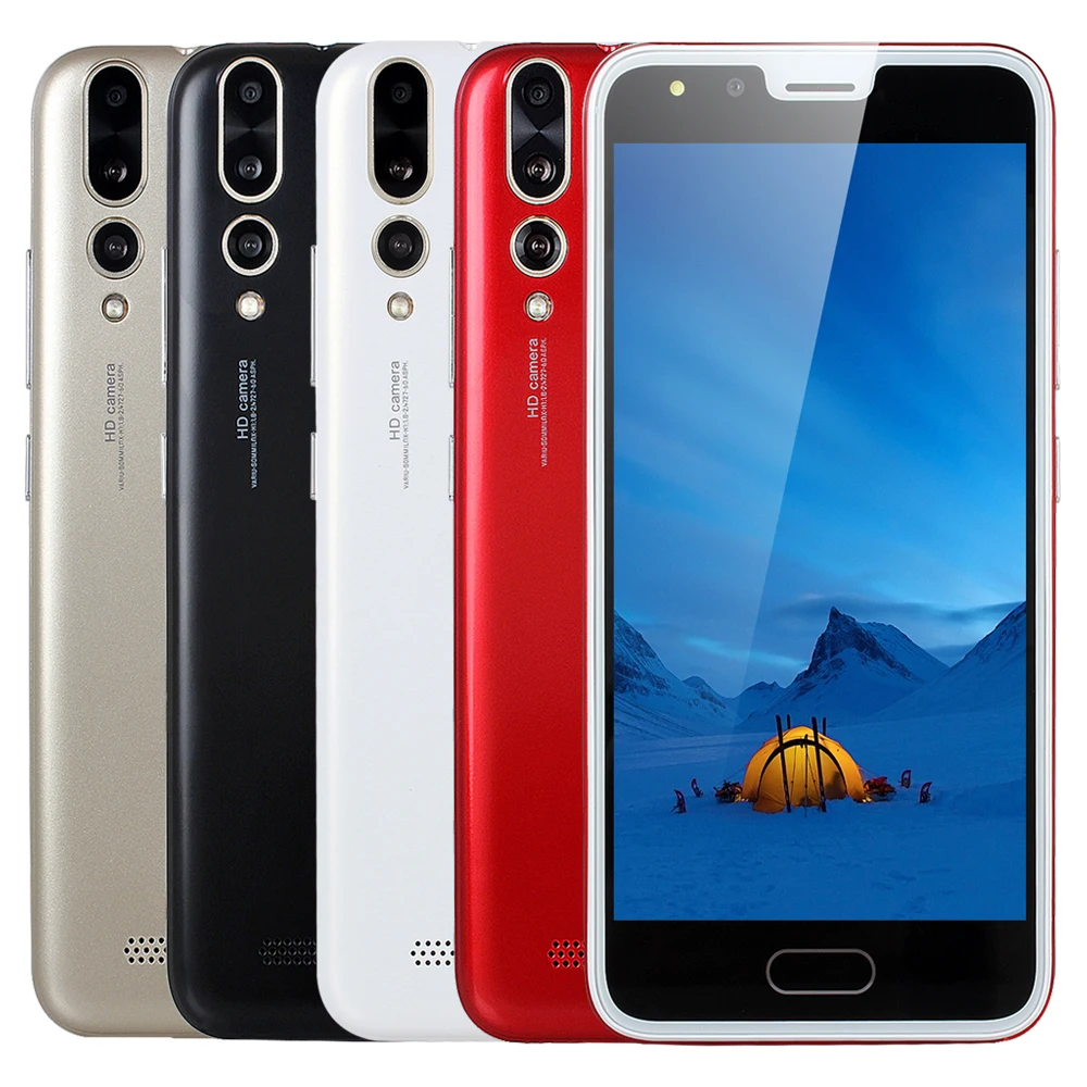 Cectdigi P20 смартфон 5,0 дюймов Большой экран MTK6572 двухъядерный 3g WCDMA Android 4,4 512MB+ 4GB 2.0MP 1500mAh Мобильный телефон с двумя sim-картами