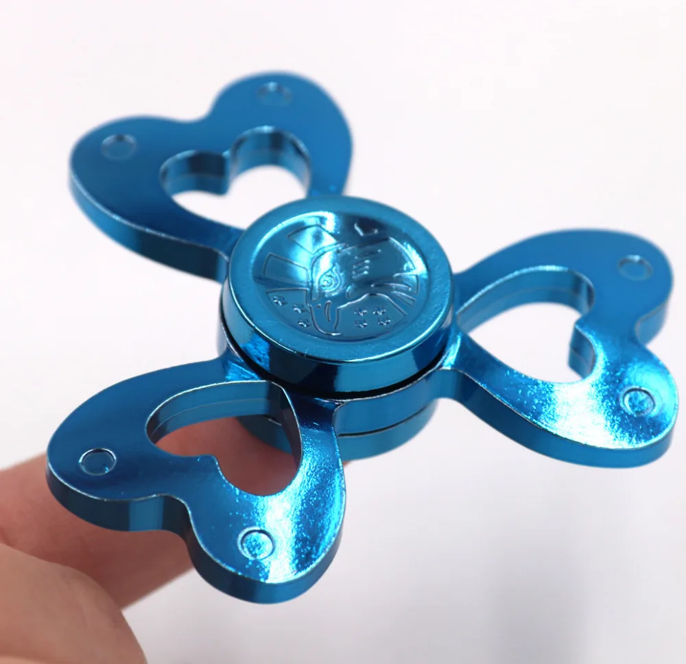 Бабочка Непоседа Tri-Spinner Игрушки сенсорными непоседы аутизм СДВГ ручной Spinner анти-стресс забавные подарки для детей взрослых