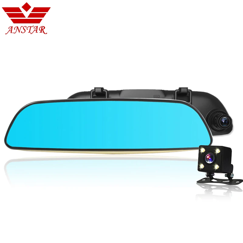 ANSTAR 3g Автомобильный DVR камера Dash Cam 6 86 &quotвидео заднего вида зеркало двойной