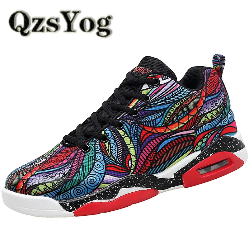 Qzsyog más tamaño 35-47 lona transpirable Zapatillas de baloncesto hombres deporte aire Cojines sneakers mujeres Botines zapatillas baloncesto Qzsyog más tamaño 35-47 lona transpirable Zapatillas de baloncesto hombres deporte aire Cojines sneakers mujeres Botines zapatillas baloncesto