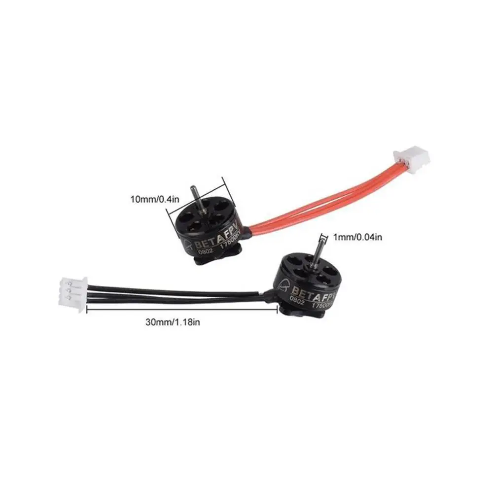 BETAFPV 4 шт. 0802 двигатель 17500KV бесщеточный для FPV Racing Tiny Whoop 2S Дрон Beta75 Pro Beta65X|Детали и