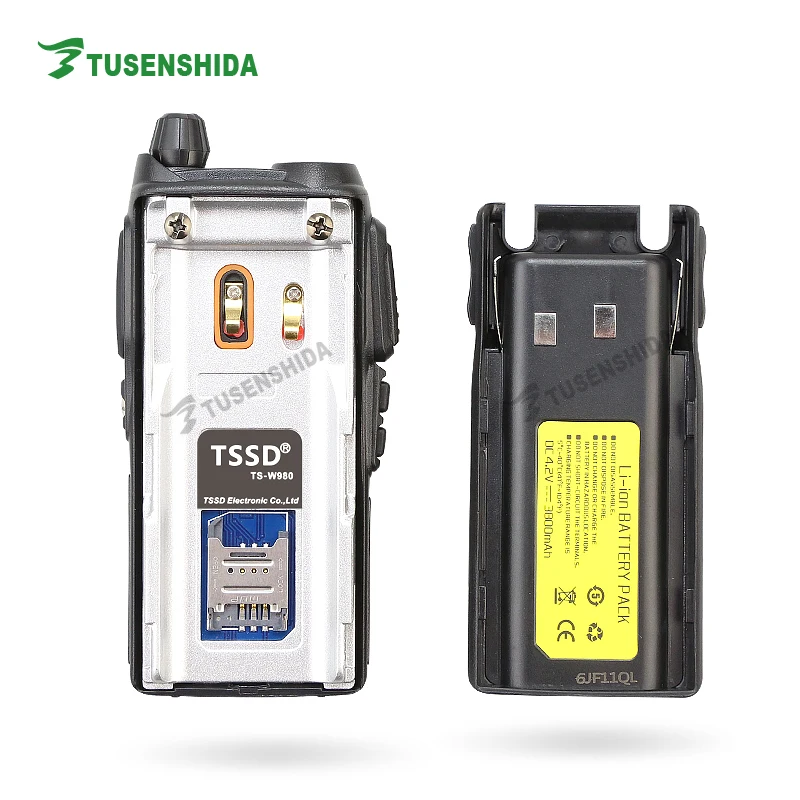 WCDMA GSM рация умный мобильный телефон радио ЖК дисплей TSSD TS W980 с GPS|talkie walkie|talkie