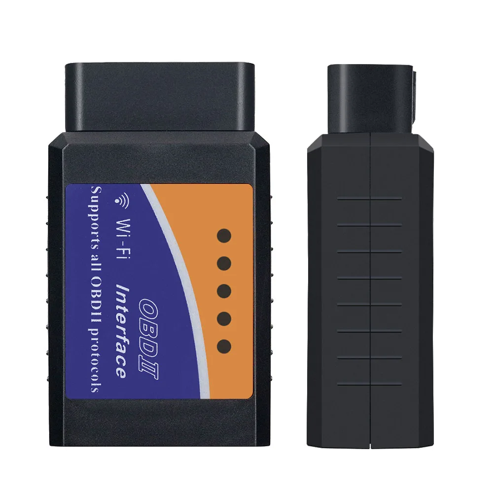 Super Mini OBDII ELM327 WIFI V1.5 25K80 Chip Auto Code Reader elm 327 1.5 obd 2 WiFi 12V Car Scanner For IOS Android Windows