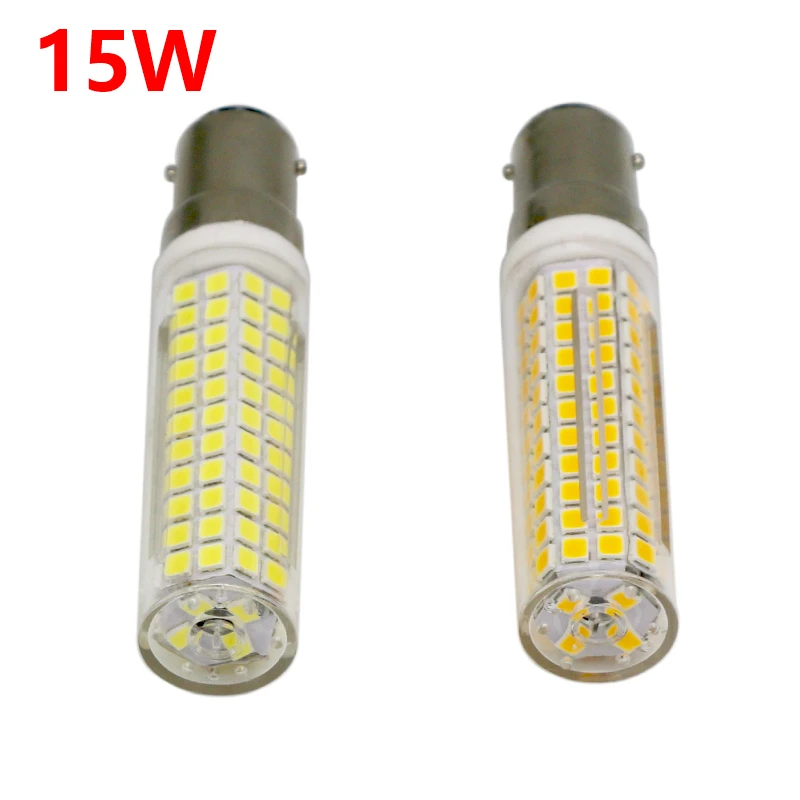 E14 BA15D AC220V AC110V 15 W Led лампа в форме кукурузы света теплый белый/холодный белый Заменить 100 W-150 W галогеновые лампы лампада Bombillas