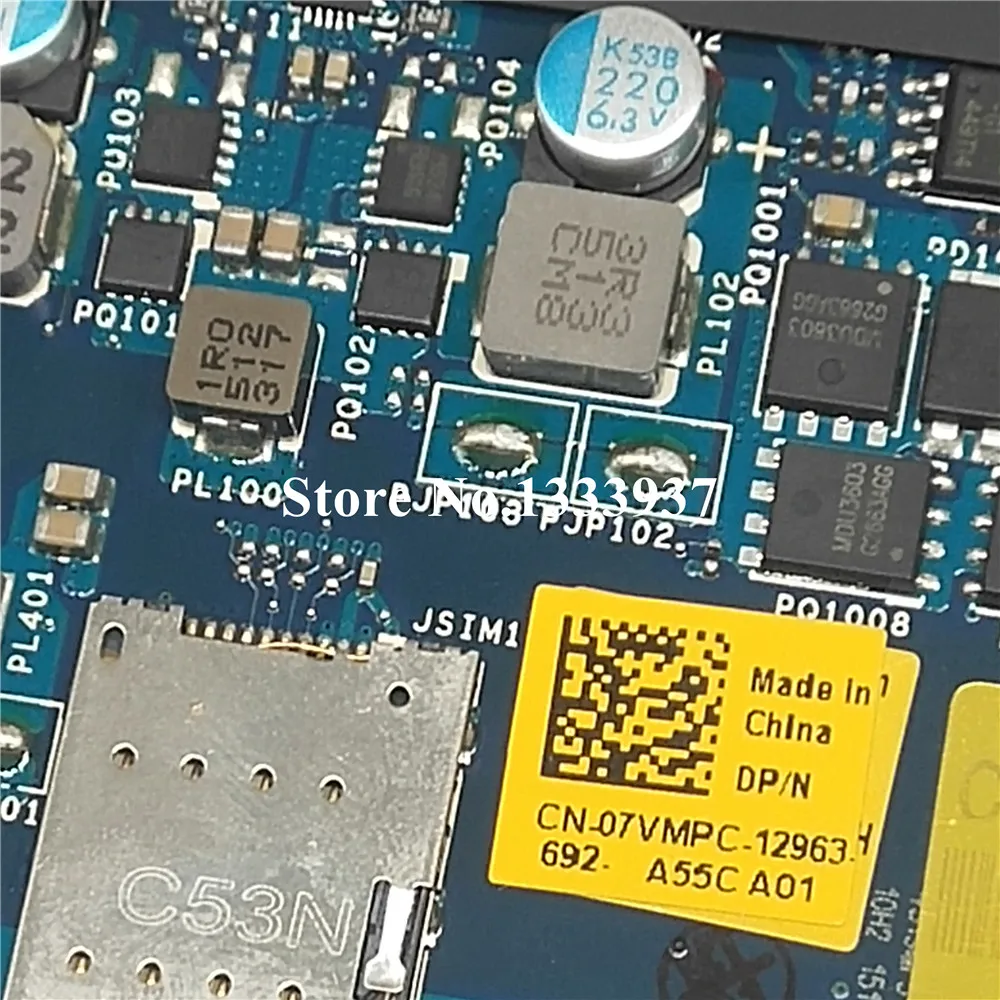 CN-07VMPC 07VMPC 7VMPC M4800 материнская плата DDR3 hm86 VAQ1 LA-9771p для DELL Precision M4800 материнская плата для ноутбука