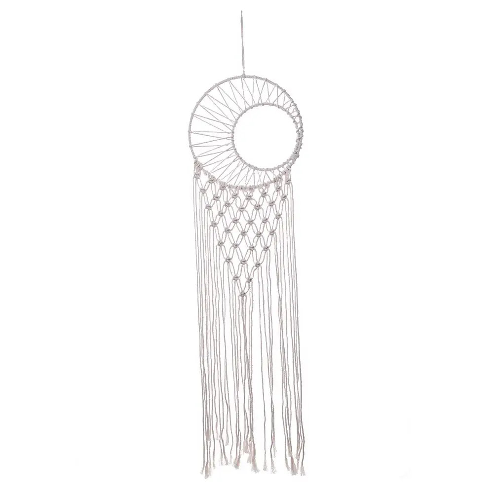 

Woven Tapestry Wall Hanging Sun Moon Stars Dream Catcher Bohemian Style Home Decoration