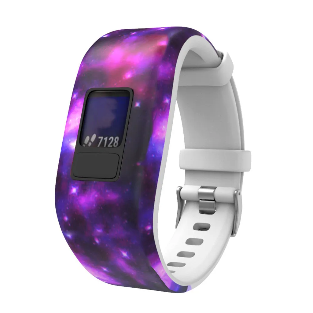 Замена силиконовый ремешок для часов Ремешок для Garmin Vivofit 3 Vivofit JR Vivofit JR2 ремешок аксессуары умные часы ремешок