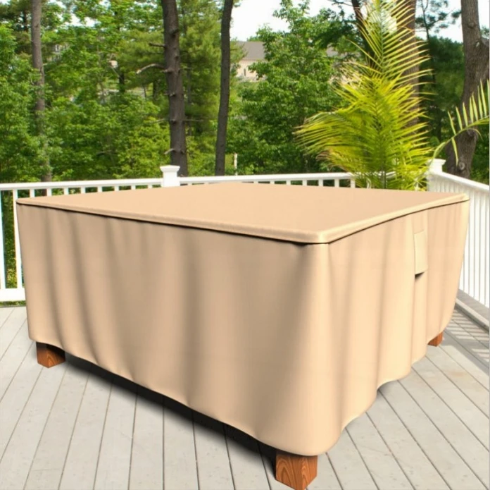 Pvc Patio Furniture Dust Proof Cover Square Table Rain Pvc Patio Furniture Dust Proof Cover