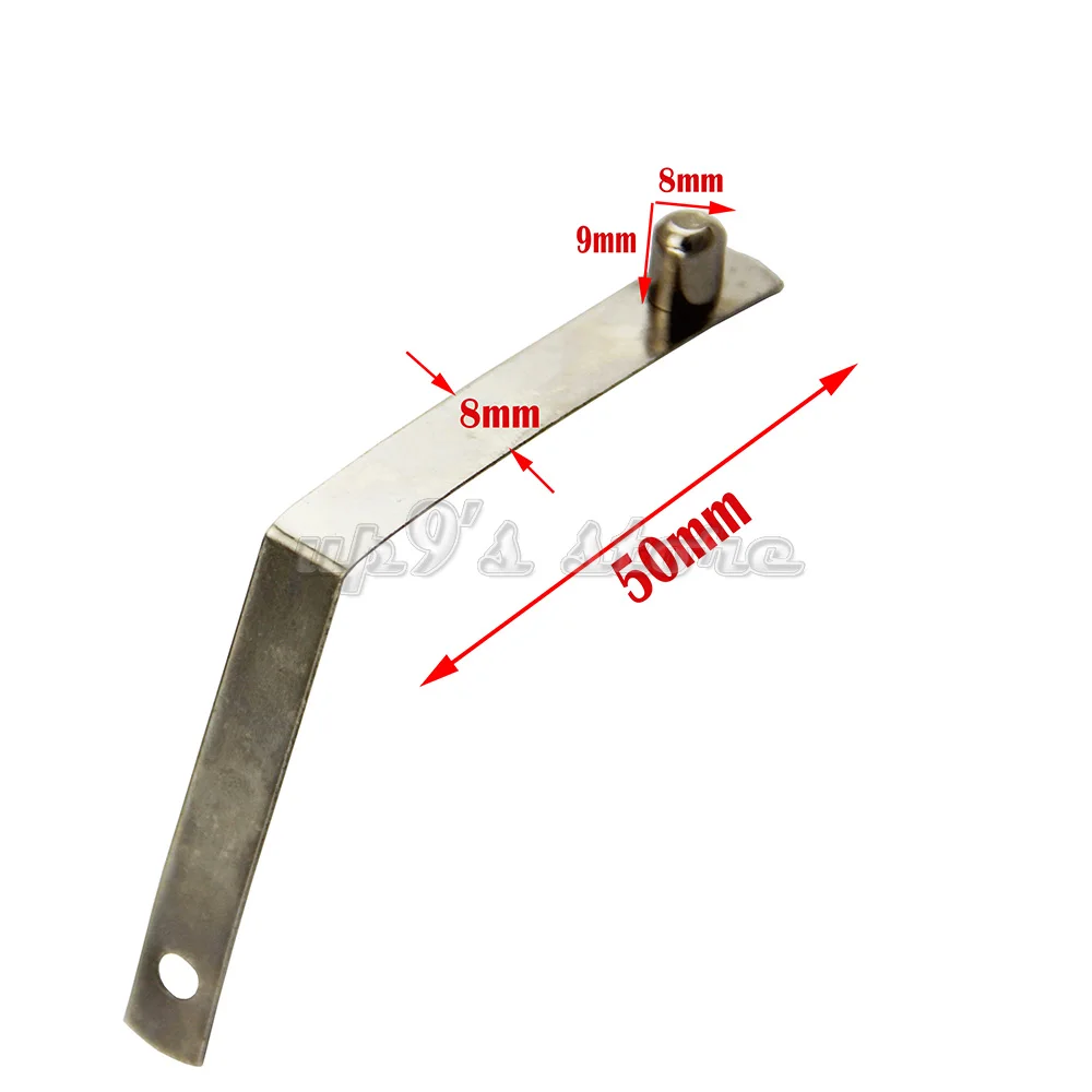 

50pcs/lot 8mm Kayak Paddle Tent Pole Push Solid Button Spring Snap Clips Locking Tube Single Pin