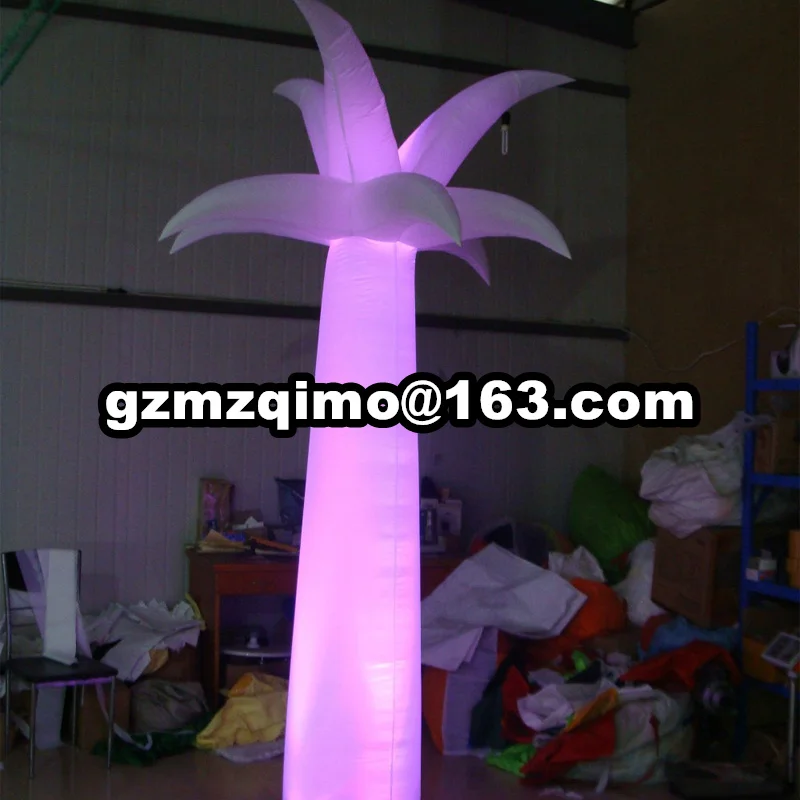 

Party decoration LED light Inflatable tree LED lighting Inflatable bamboo shoot decorative Inflatable pillar flower