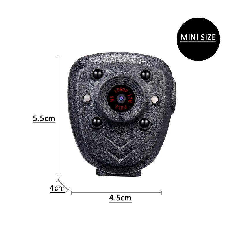 Новейшая мини камера 1080P HD DVR с картой памяти 16 Гб/32 ГБ портативная видеозапись