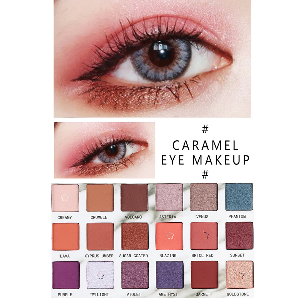 

Fashion 12/18 Colors Eyeshadow Palette Luxury Golden Matte Nude Eye Shadow Palettes Eye Shadow Pallete Maquiagem Dropship #